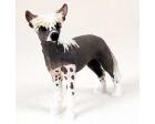 Chinese Crested Dog Figurine