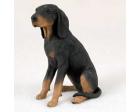 Black and Tan Coonhound Figurine