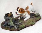 Jack Russell Terrier Figurine, Brown and White (MyDog SE)