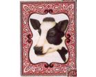 Bandana Cow Throw Blanket (Woven/Tapestry)