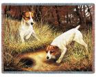 Jack Russell Throw Blanket (Woven/Tapestry)