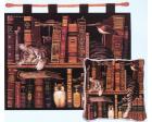 Frederick the Literate Wall Hanging (Woven/Tapestry) Cat