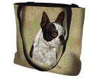 Boston Terrier Tote Bag (Woven) II