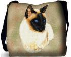 Siamese Cat Tote Bag (Woven)