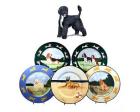 Portuguese Water Dog Earthenware Charger
