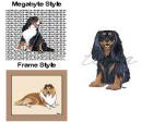 Cavalier King Charles Mouse Pad (Black and Tan)