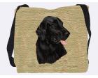 Flat-Coated Retriever Tote Bag (Woven)