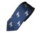 Poodle Neck Tie, White