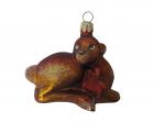 Deer (Roe Deer) Blown Glass Ornament by BB