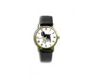 Springer Spaniel Wrist Watch, Black