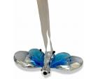 Crystal Butterfly Blue (Hanging)