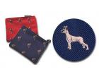 Great Dane Cosmetic Bag (Makeup Case), Fawn