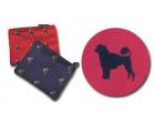 Portuguese Water Dog Cosmetic Bag (Makeup Case)