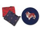 Shetland Sheepdog Cosmetic Bag (Makeup Case)