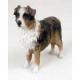 Australian Shepherd Figurine, Red