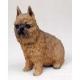 Brussels Griffon Figurine, Red