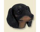 Dachshund Doogie Head, Black