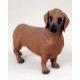 Dachshund Figurine, Red