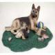 German Shepherd Figurine Mom and Pups