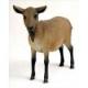 Goat Figurine, Brown