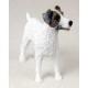 Jack Russell Terrier Figurine, Roughcoat Brown/White