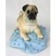 Pug Figurine, Fawn (MyDog)