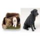 Lab Retriever, Black Triangle Planter