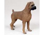 Boxer Figurine, Tawny Uncropped