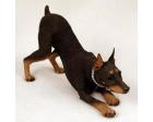 Doberman Figurine, Red (MyDog)