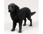 Flat-Coated Retriever Figurine