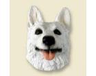 German Shepherd Doogie Head, White