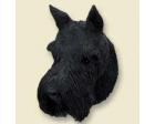 Giant Schnauzer Doogie Head, Black