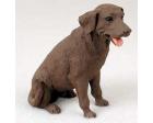 Labrador Retriever Figurine, Chocolate