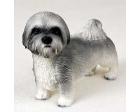 Lhasa Apso Figurine, Puppycut Gray