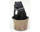 Pomeranian Figurine, Black (MyDog)