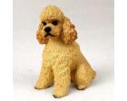 Poodle Figurine, Apricot Sport Cut