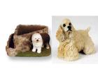 Cocker Spaniel, Buff Triangle Planter Cocker Spaniel, Buff Triangle Planter