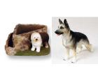 German Shepherd Tan and Black Triangle Planter