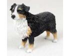 Australian Shepherd Figurine, Tri-Colored