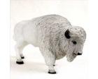 Buffalo White Figurine