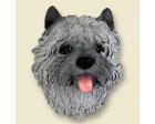 Cairn Terrier Doogie Head, Gray