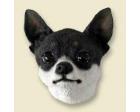 Chihuahua Doogie Head, Black & White