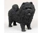 Chow Chow Figurine, Black