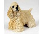 Cocker Spaniel Figurine, Blonde/Buff