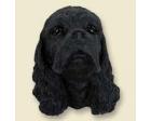 Cocker Spaniel Doogie Head, Black