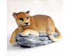 Cougar (on Rock) Figurine