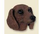 Dachshund Doogie Head, Red