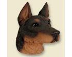 Doberman Doogie Head, Red