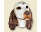 English Setter Doogie Head, Orange Belton