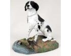 German Shorthair Pointer Figurine, Black/White (MyDog)